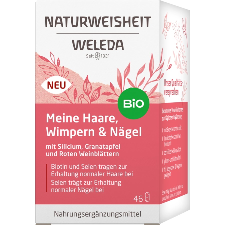 WELEDA Meine Haare, Wimpern & Nägel Bio 46Stk/25,8g