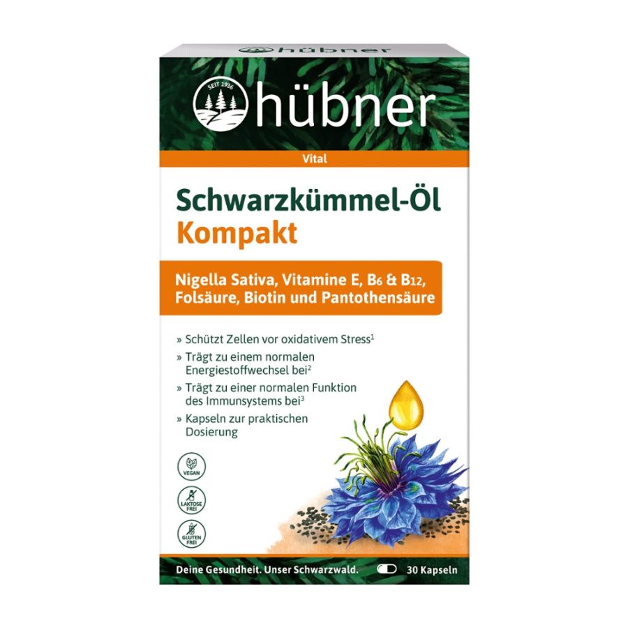 Anton Hübner Schwarzkümmel-Öl Kompakt Bio 24g