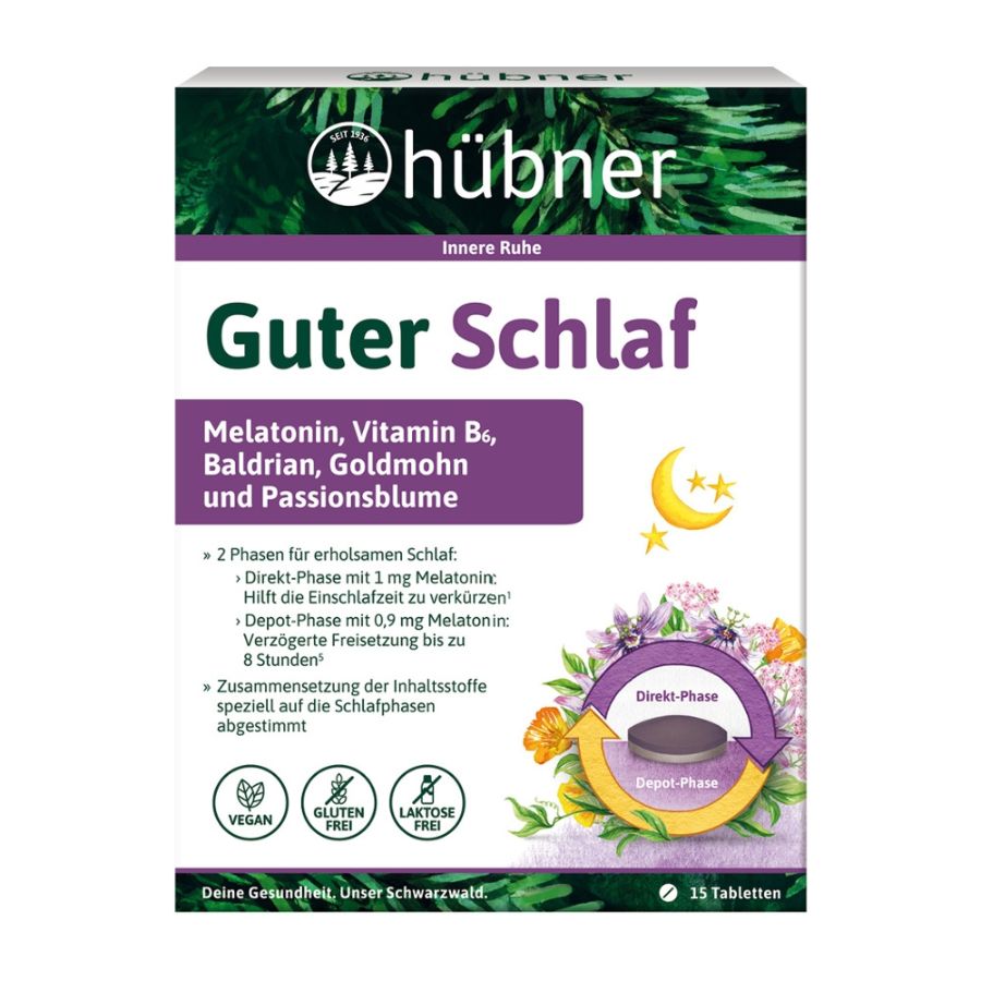 Anton Hübner Guter Schlaf Tabletten Bio 12g