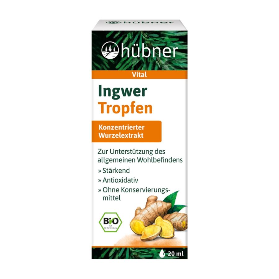 Anton Hübner Ingwer Tropfen Bio 20ml