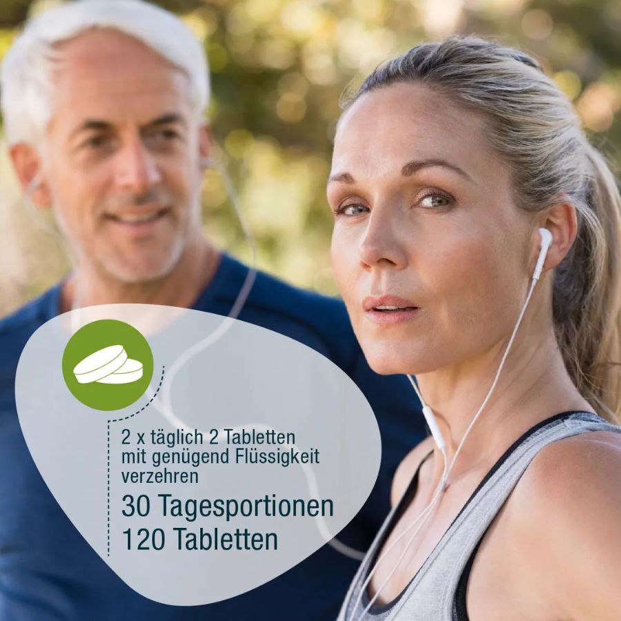 GSE Osteomin® (Bio), Calcium, Vitamin D3 & K2, 120 Tabletten à 700 mg, 84g