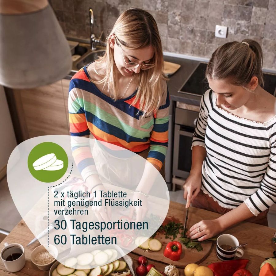 GSE VeganPlus (Bio), 60 Tabl. à 500 mg, 30g