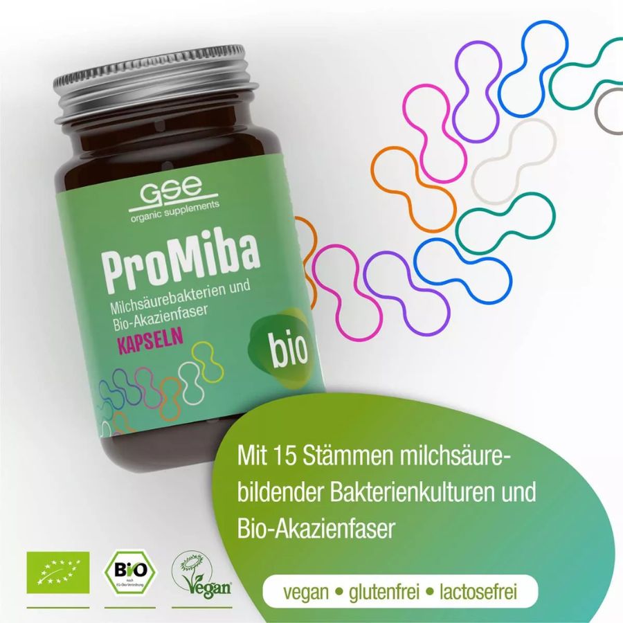 GSE ProMiba (Bio), 60 Kapseln à 205 mg, 12,3g