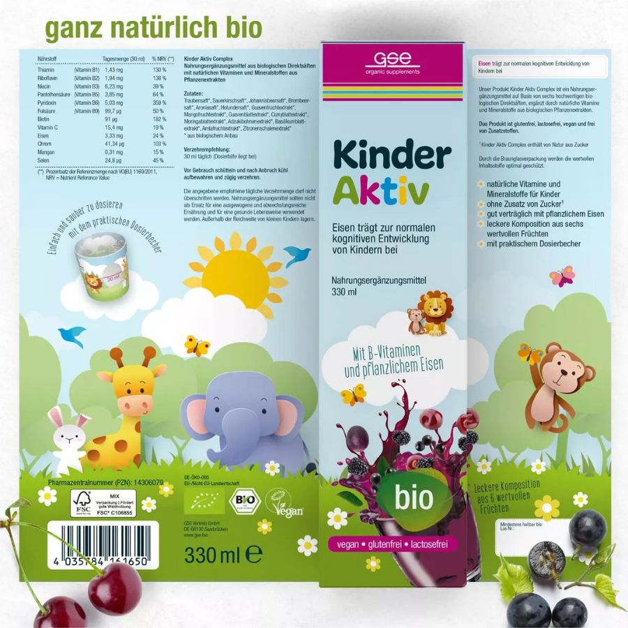 GSE Kinder Aktiv Complex Bio 330ml
