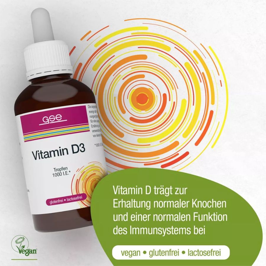 GSE Vitamin D3 Tropfen Bio 50ml