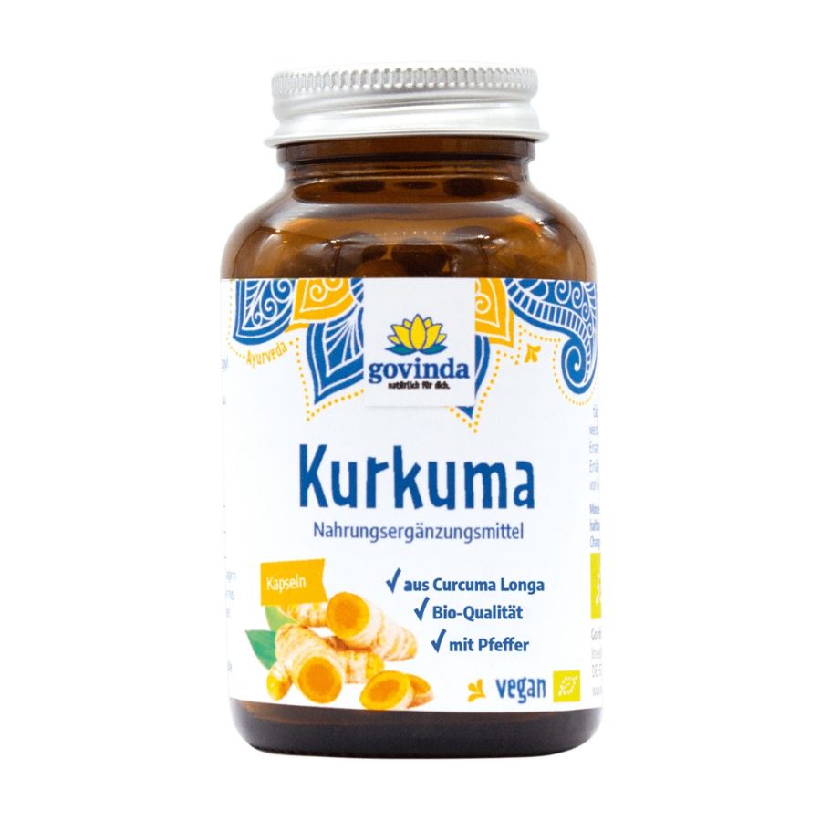 Govinda Kurkuma-Kapseln Bio 45 g