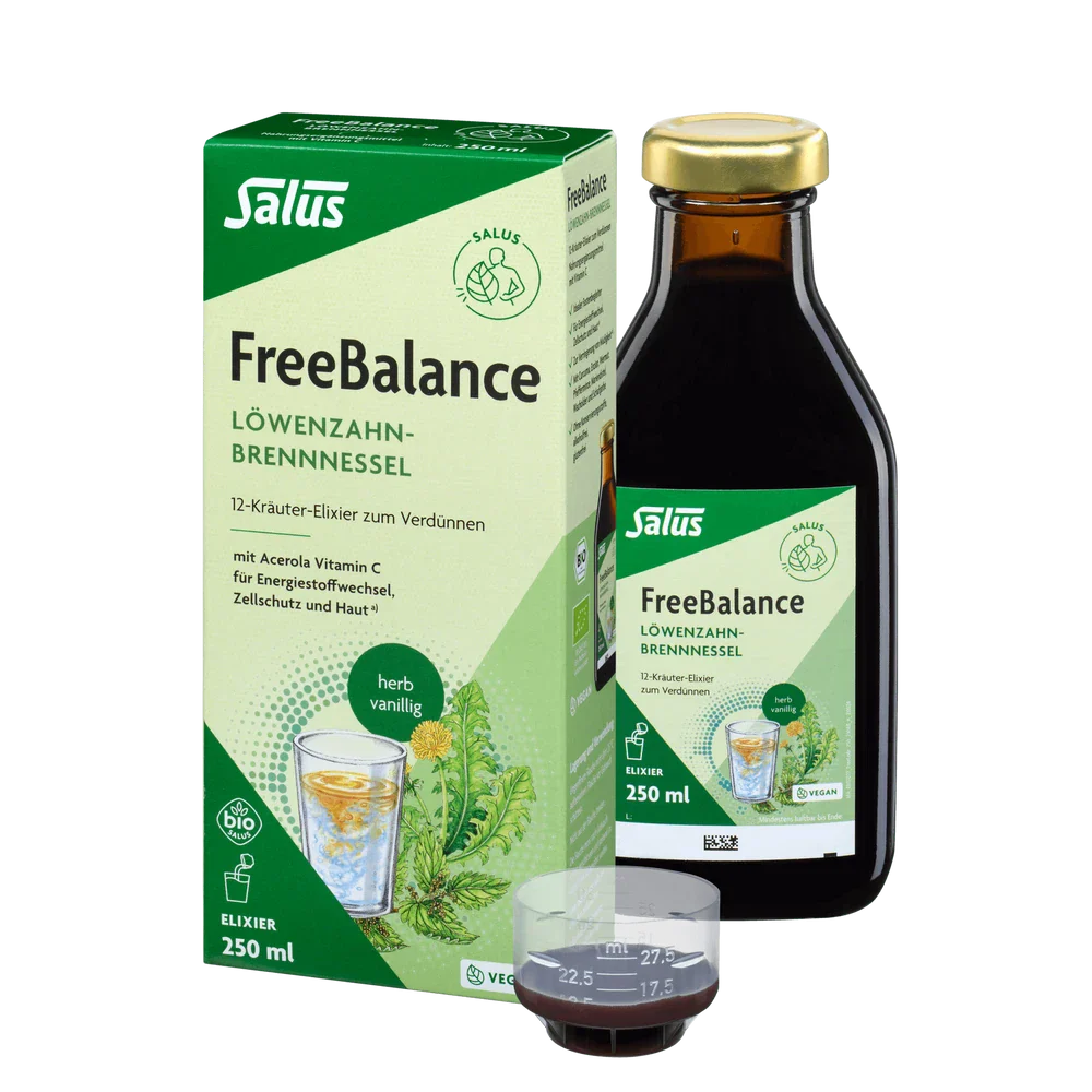 Salus FreeBalance Löwenzahn-Brennnessel Bio Kräuter-Elixier 250ml