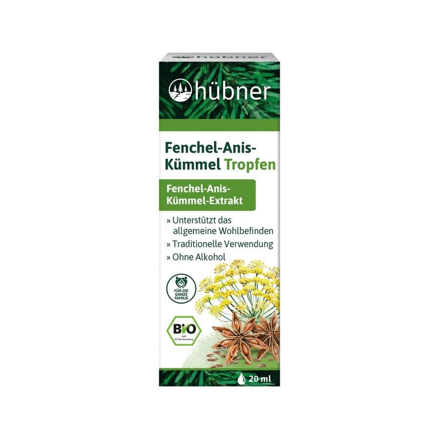 Anton Hübner Fenchel-Anis-Kümmel Tropfen Bio 20ml
