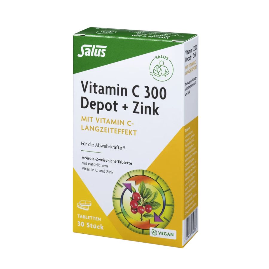 Salus Vitamin C 300 Depot + Zink 30 Tbl