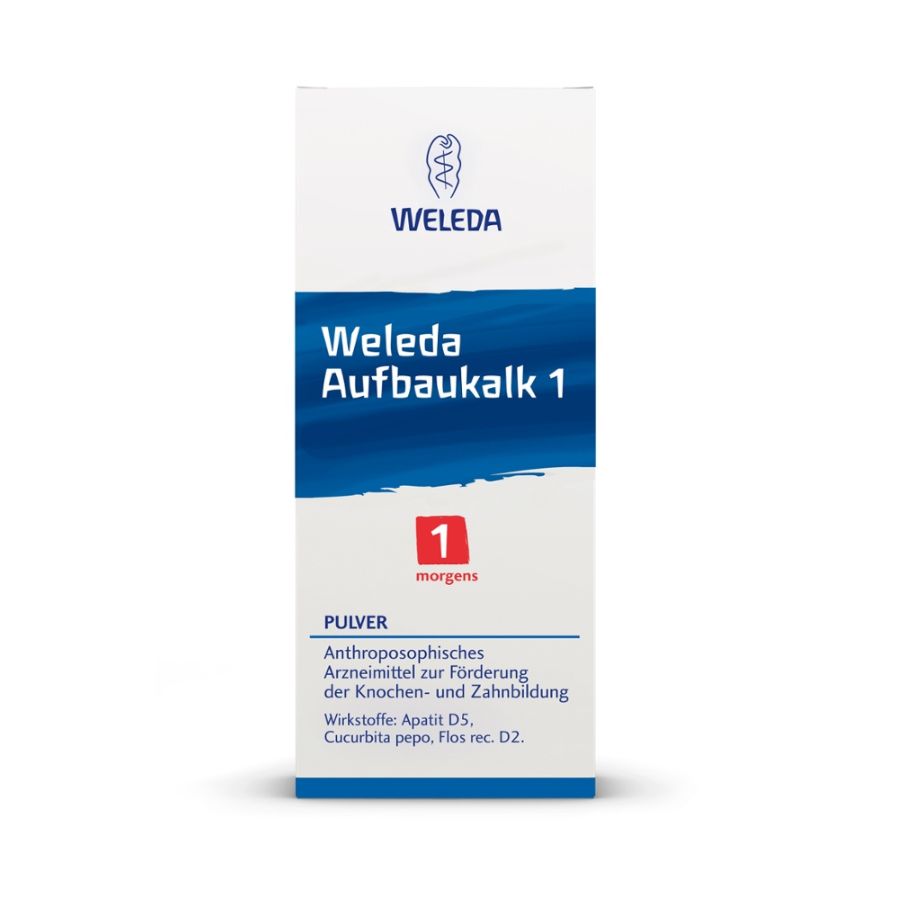WELEDA Aufbaukalk 1 Pulver Bio 45g