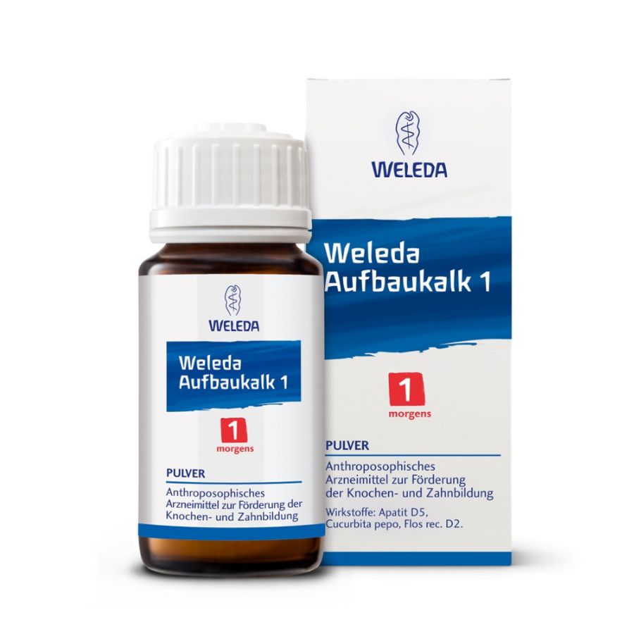 WELEDA Aufbaukalk 1 Pulver Bio 45g