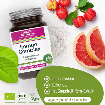 GSE Immun Complex (Bio), 60 Tabl. à 500 mg, 30g