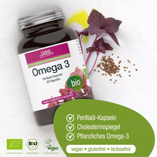 GSE Omega 3 Perillaöl 90 Kapseln à 600 mg Bio , 54g