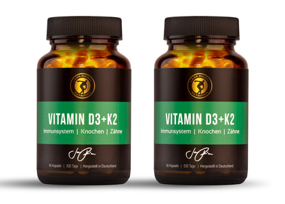 2x Vitamin D3 + K2