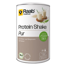 Raab Vitalfood Protein Shake Pur 78% Bio 500g